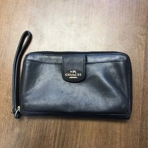 Coach wristlet 12 slot wallet
